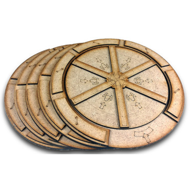 Cranio Creations Barrage – Gioco Da Tavolo Di Strategia Con Bustine Protettive PYN 63,5x88