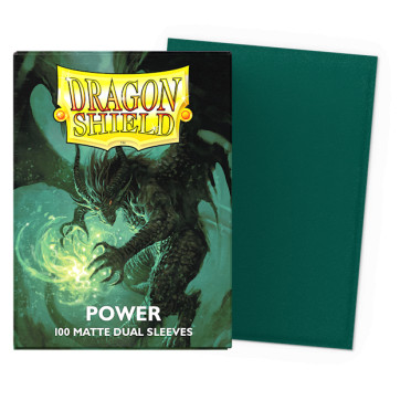 Dragon Shield - 100 Standard Sleeves Matte Couleur Power