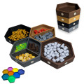 Magnetic compartmentalized multigame cups 0