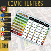 Comic Hunters - Feuille de score réinscriptible
