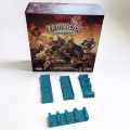 Zombicide - Black Plague : Rangement insert bleu turquoise compatible 3
