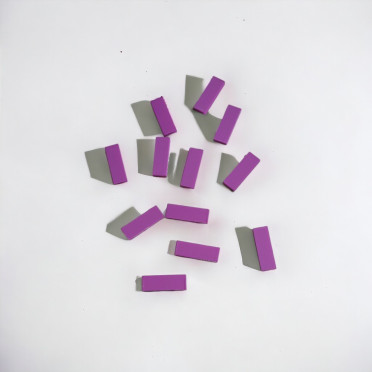 12 purple connector clips for Zombicide (all version)