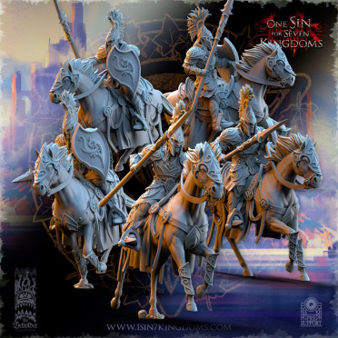 The Beholder Miniatures - Elfes - Cavalerie