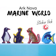 Ark Nova: Marine Worlds - Stickers set