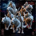 The Beholder Miniatures - Goblins - Wolfs Riders 0