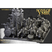 Highlands Miniatures - Sons of Ymir - Dwarf Huscarls Unit