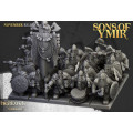 Highlands Miniatures - Sons of Ymir - Dwarf Huscarls Unit 0