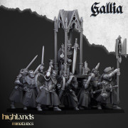 Highlands Miniatures - Gallia - Pélerins du Graal