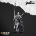 Highlands Miniatures - Gallia - Mounted Men at Arms 2