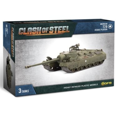 Clash of Steel - T28 Assault Tank Platoon