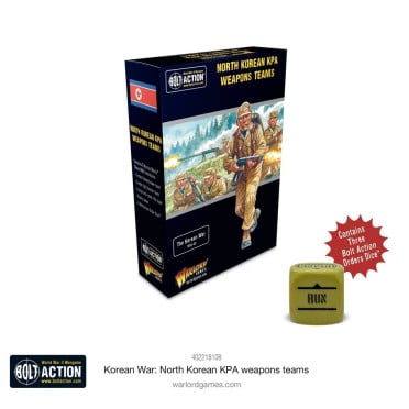 Bolt Action: Korean War - North Korean KPA Weapons Teams
