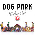 Dog Park Meeple Sticker set 0