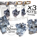 Bundle Kit x3 - Stellar Base - 32mm 0