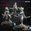 White Angel Miniatures - Elfes Noirs - Furies Elfes Noirs 4