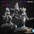 White Angel Miniatures - Elfes Noirs - Dark Elf Furies 4