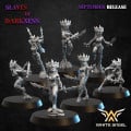 White Angel Miniatures - Elfes Noirs - Dark Elf Furies 8