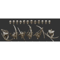 Crab Miniatures - Undead Egyptians - Cavalry with Bows avec EMC x10 2