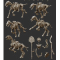 Crab Miniatures - Undead Egyptians - Cavalry with Spears avec EMC x10 1