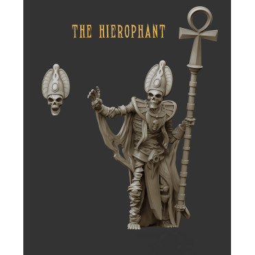 Crab Miniatures - Undead Egyptians - Hiérophante x1