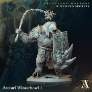 Archvillain Games - Frostburn Horrors - Rimewind Secrets : Arcturi Winterhowl 1 (includes 2 hands) [50mm]