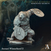 Archvillain Games - Frostburn Horrors - Rimewind Secrets : Arcturi Winterhowl 2 (inclus 2 mains) [50mm]