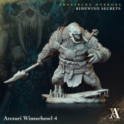 Archvillain Games - Frostburn Horrors - Rimewind Secrets : Arcturi Winterhowl 4 (inclus 2 mains) [50mm]