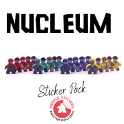 Nucleum - Set d'autocollants