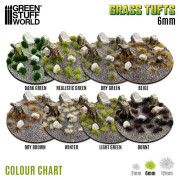 Green Stuff World - Touffes d'Herbe - 6mm