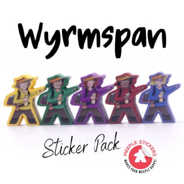 Wyrmspan - Set d'autocollants