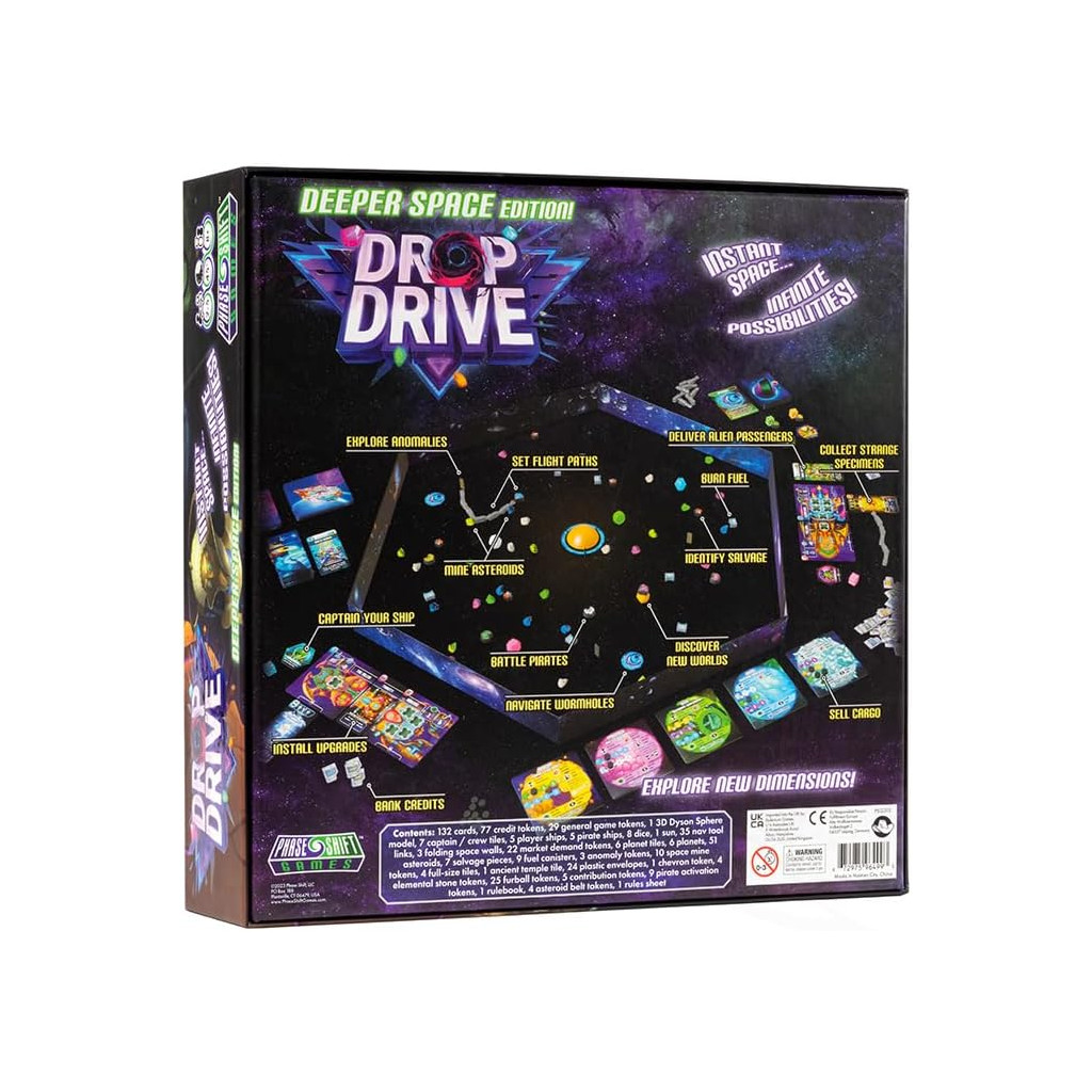 Buy Drop Drive: Deeper Space Edition - Phase Shift Games - Board games