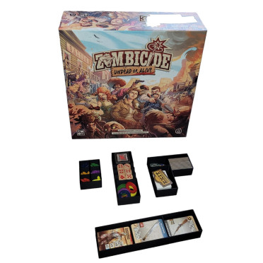 Zombicide Undead or Alive - Compatible black insert storage