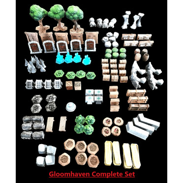 Eléments en 3D pour Gloomhaven