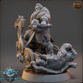 Daybreak Miniatures - The Wintershadows of Frostfang Hold : Baldur Stormstriker [50mm] 1