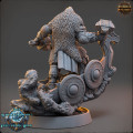 Daybreak Miniatures - The Wintershadows of Frostfang Hold : Baldur Stormstriker [50mm] 2