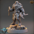 Daybreak Miniatures - The Wintershadows of Frostfang Hold : Haldor Skullsplitter [32mm] 1