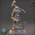 Daybreak Miniatures - The Wintershadows of Frostfang Hold : Ragnar Wolfslayer [50mm] 0