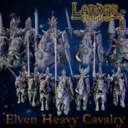 Landor Miniatures - Elves - Silver Knights