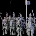 Landor Miniatures - Elfes - Chevaliers d'Argent 1