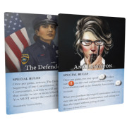 Hostage Negotiator - Defender and Ana Langston Promo Cards