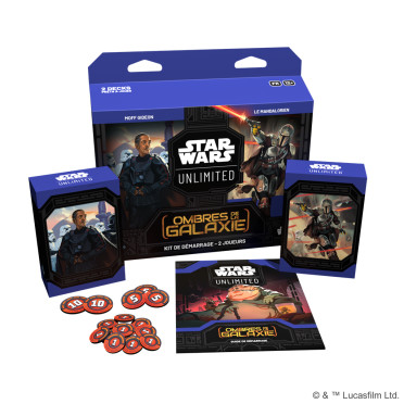 Star Wars Unlimited : Ombres de la Galaxie - Kit de Démarrage 2 joueurs