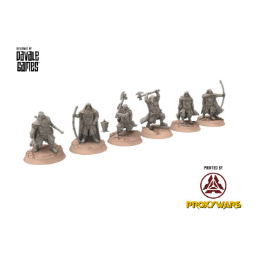 Kalak Dwarves -  6 Explorers - Davale Games