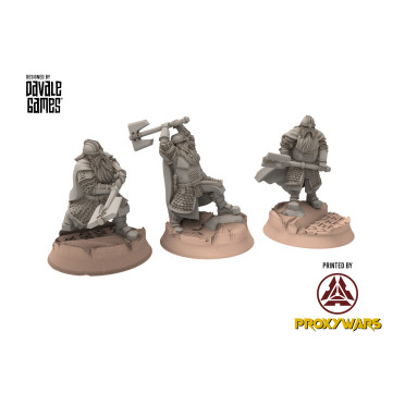 Kalak Dwarves - King guards - Davale Games