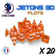 3D Tokens Plots (20 pieces)