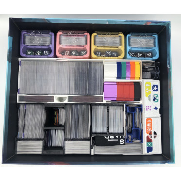 Complete Insert for ISS Vanguard - Compatible with Base Game Sections and Sleeved Cards