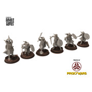 West Human - x6 Warriors - Davale Games