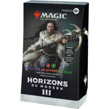 Magic The Gathering : Horizons du Modern 3 - Deck Commander Cimetière en Effervescence