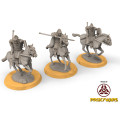 West Human - x3 Royal Guard Mounted V2 - Davale Games 0