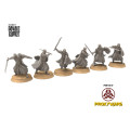 Wood Elves - x6 Armoured Wood Elf with Sword - Davale Games 0