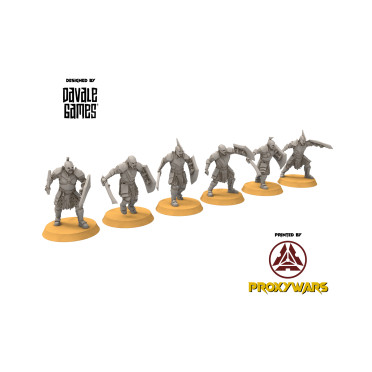 Orc - x6 Super Orc Swordmen - Davale Games