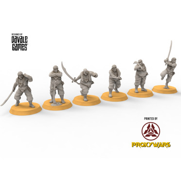 Snake Army - x6 Merchant Guard - Davale Games